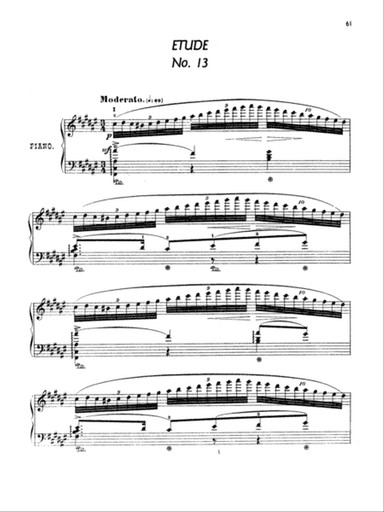 Arensky: Twenty-four Morceau Characteristiques, Op. 36