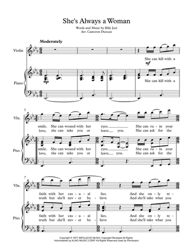 She's Always A Woman