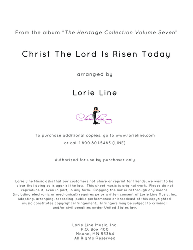 Christ The Lord Is Risen Today