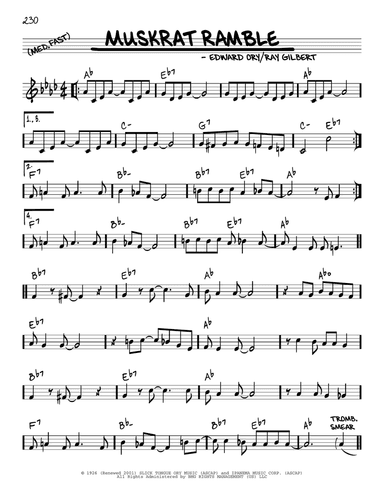 Muskrat Ramble (arr. Robert Rawlins)