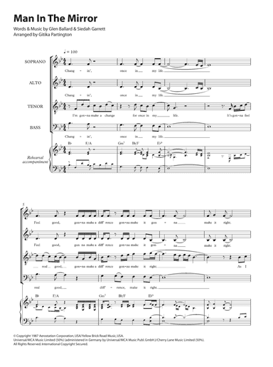 Man In The Mirror (arr. Gitika Partington)