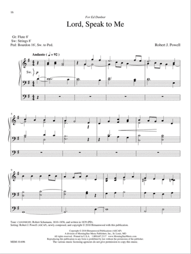 Lord, Speak to Me (Downloadable)