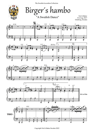 A Swedish Dance G&F