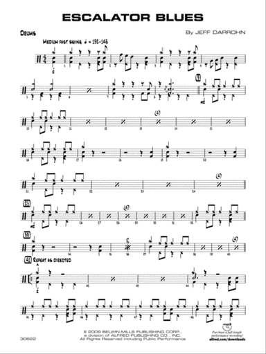Escalator Blues: Drums