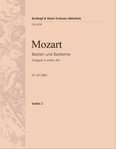Bastien und Bastienne K. 50 (46b)