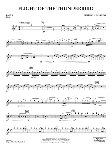 Flight Of The Thunderbird - Pt.1 - Oboe