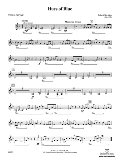 Hues of Blue: Vibraphone
