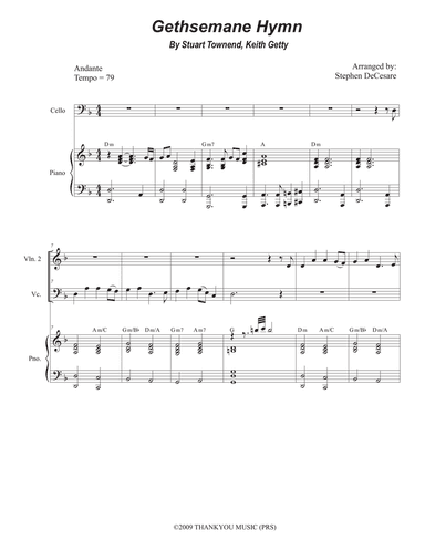 Gethsemane Hymn