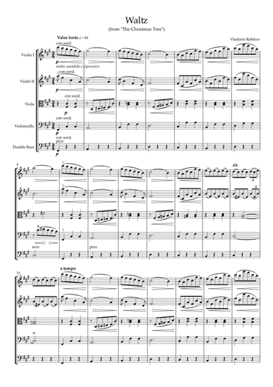 Waltz (from "The Christmas Tree")