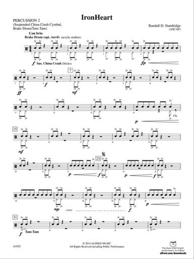 IronHeart: 2nd Percussion