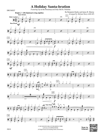 A Holiday Santa-bration: Drums