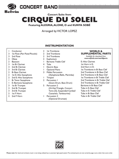 Cirque du Soleil: Score