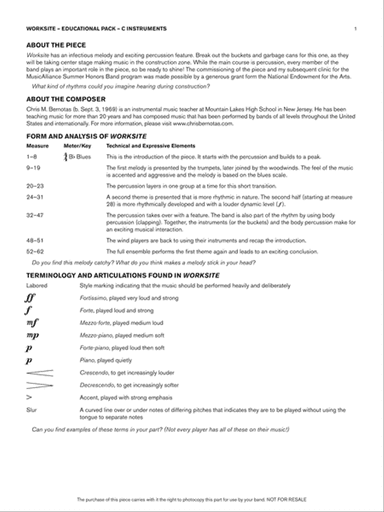 Worksite: C Educational Pack