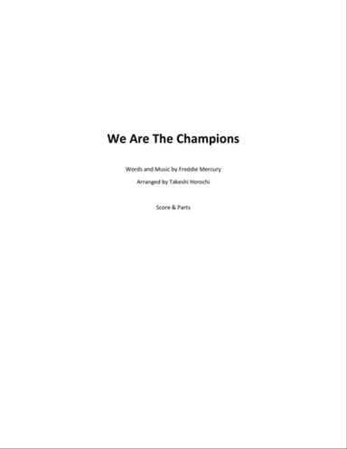We Are The Champions