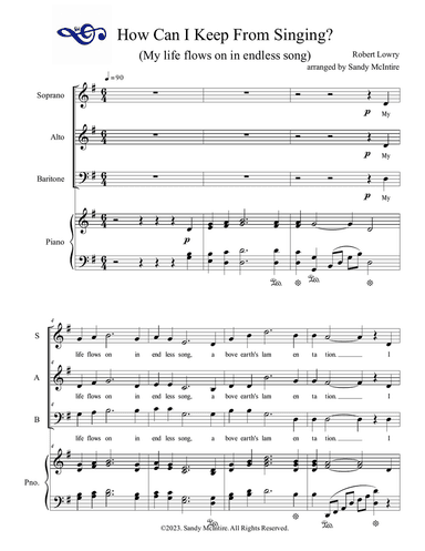 How Can I Keep From Singing?