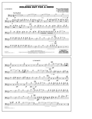 Holding Out For A Hero (arr. Conaway & Finger) - 1st Trombone