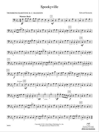 Spookyville: 1st Trombone