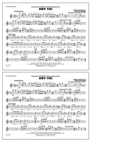 Hey Ya! (arr. Michael Brown) - Flute/Piccolo