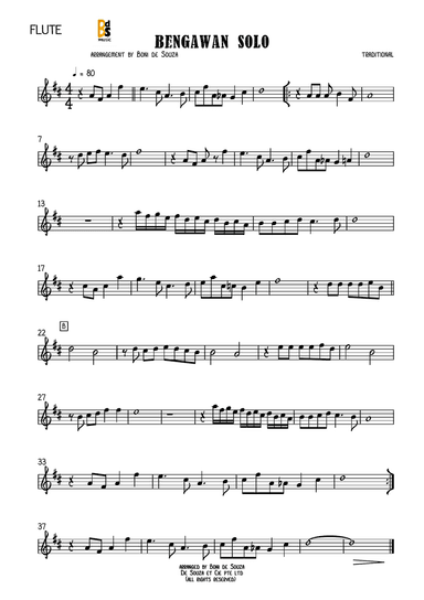 Bengawan Solo (Indonesian Folk Song)
