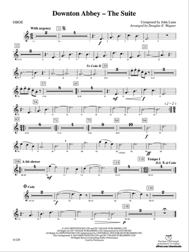 Downton Abbey – The Suite: Oboe