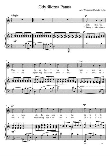 Polish Carol / Gdy śliczna Panna