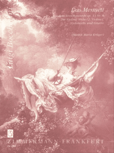 The Menuet from the string quintet Op. 13/5