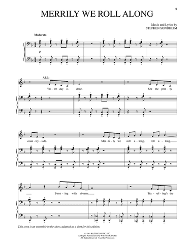 Merrily We Roll Along (from Merrily We Roll Along)