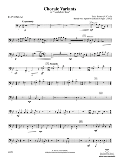 Chorale Variants: Baritone B.C.