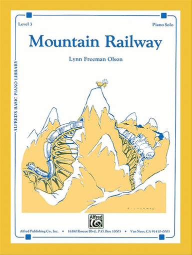 Alfred's Basic Piano Course Level 3 - Mountain Railway