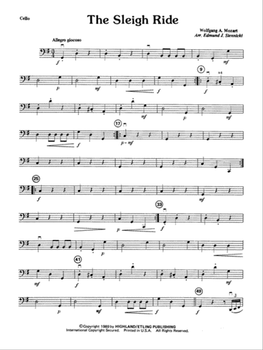 Highland/Etling String Quartet Series: Set 3: Cello