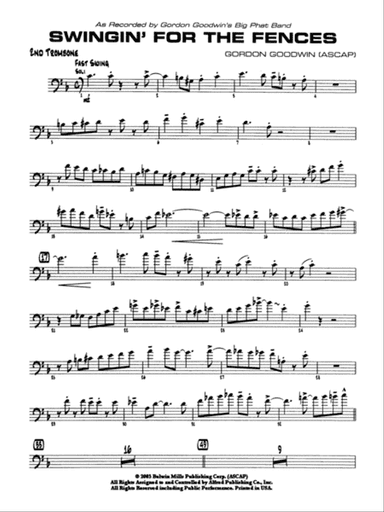 Swingin' for the Fences: 2nd Trombone