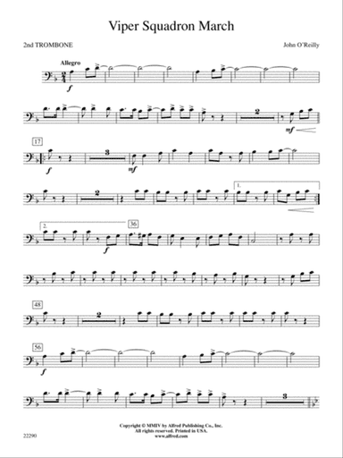 Viper Squadron March: 2nd Trombone