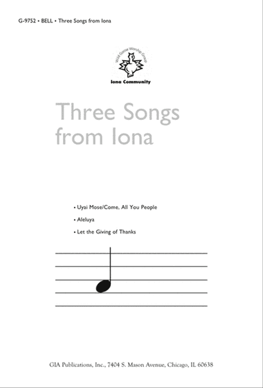 Three Songs from Iona