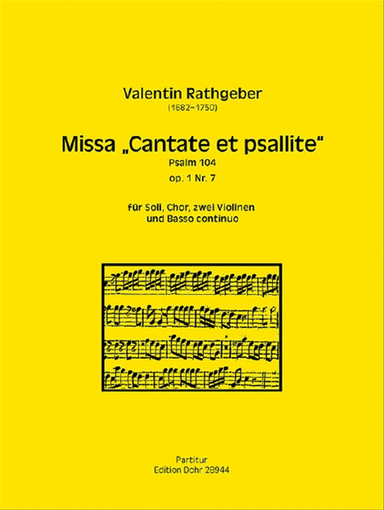 Missa Cantate et psallite op.1/7