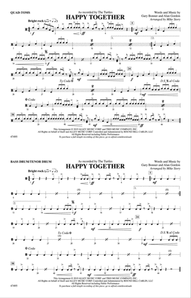 Happy Together: Quad-Toms