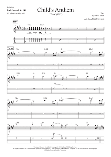 Child's Anthem