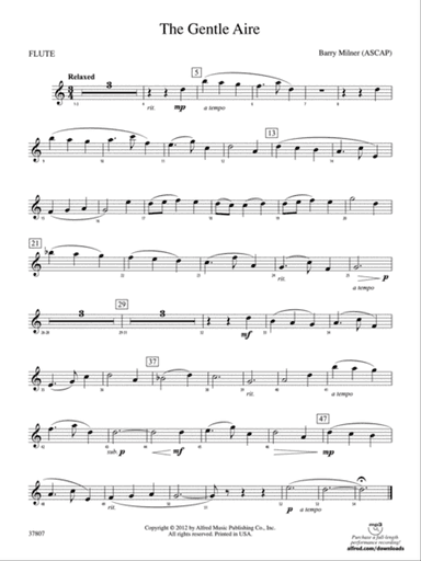 The Gentle Aire: Flute