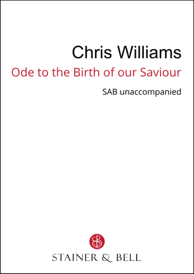 Ode To The Birth Of Our Saviour (SAB)