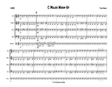 C Major Warm-Up for Steel Band
