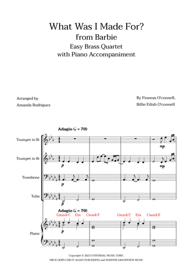 What Was I Made For?