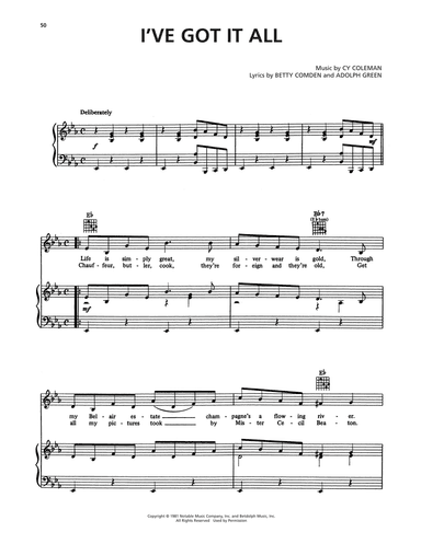 I've Got It All (from On The Twentieth Century)