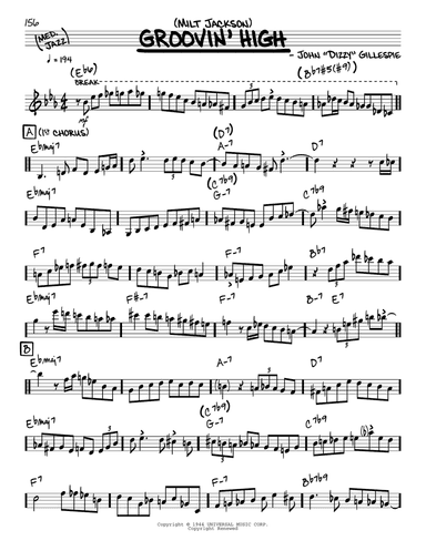 Groovin' High (solo only)