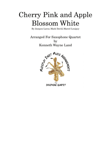 Cherry Pink And Apple Blossom White