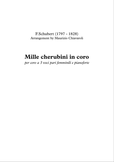 Mille cherubini in coro