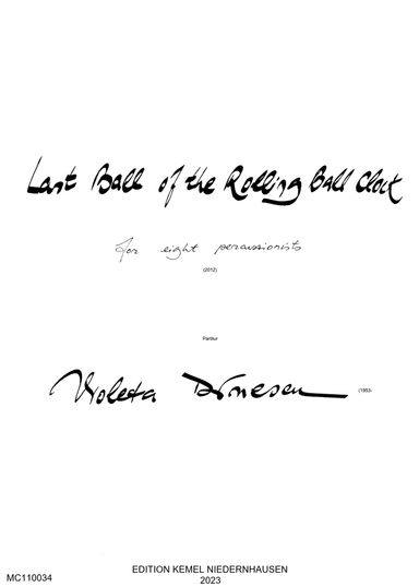 Last ball of the Rolling Ball Clock