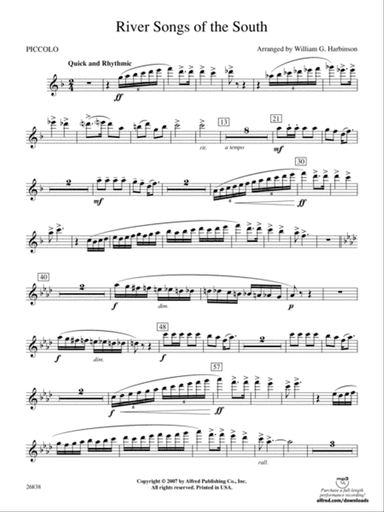 River Songs of the South: Piccolo