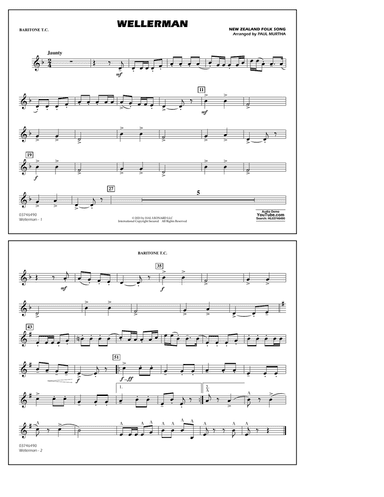 Wellerman (arr. Paul Murtha) - Baritone T.C.