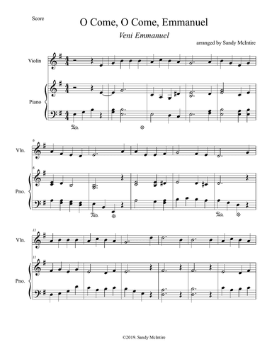 O Come, O Come, Emmanuel