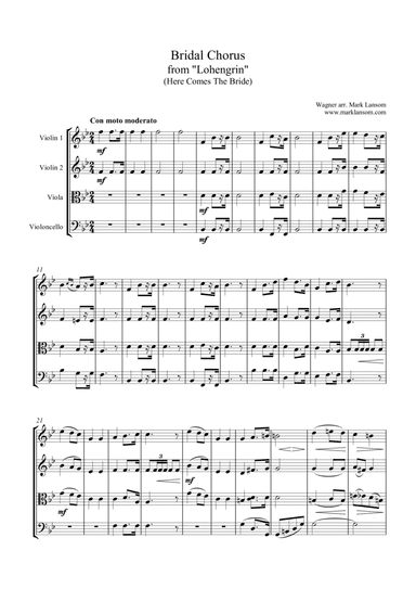 Bridal Chorus (Here Comes The Bride)