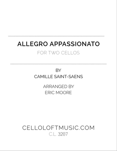 Allegro Appassionato for Two Cellos